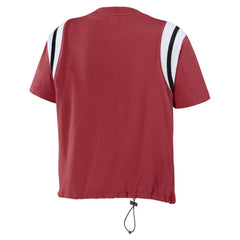 NFL Arizona Cardinals WEAR by Erin Andrews Women's Cinched Colorblock T-Shirt