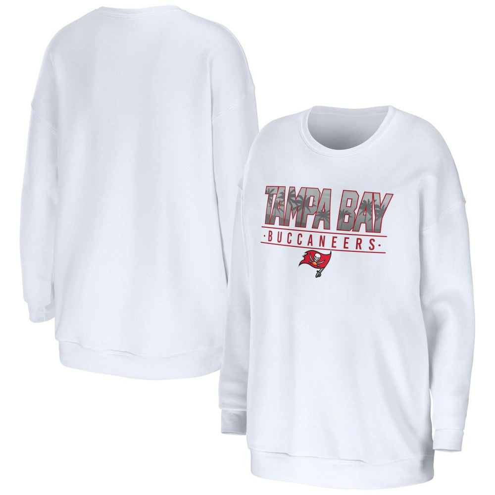 NFL Tampa Bay Buccaneers WEAR by Erin Andrews Women's Domestic Pullover Sweatshirt
