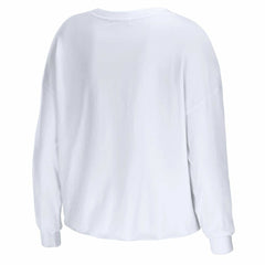 NFL Arizona Cardinals WEAR by Erin Andrews Women's Domestic Cropped Long Sleeve T-Shirt