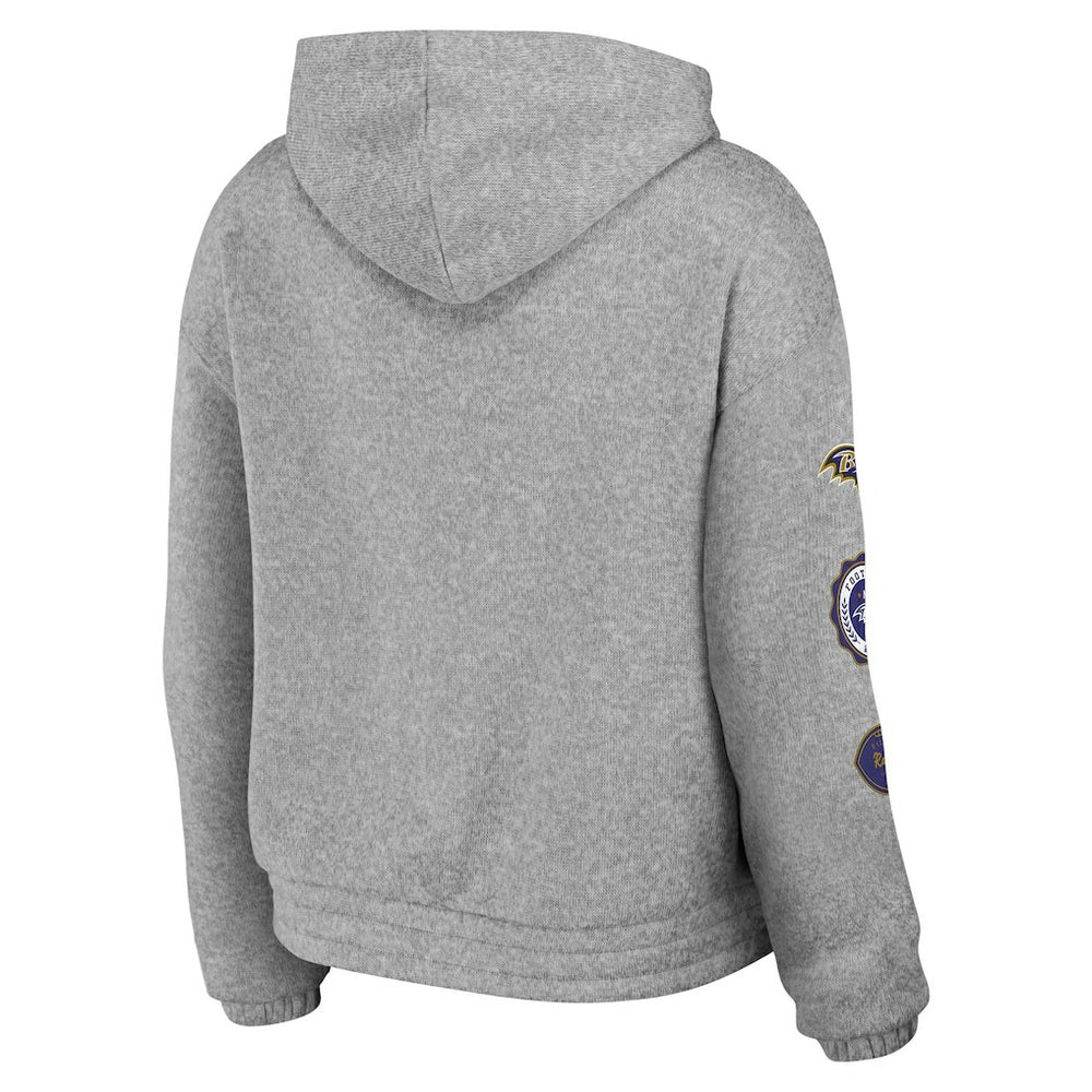 NFL Baltimore Ravens WEAR by Erin Andrews Women's Full-Zip Hoodie