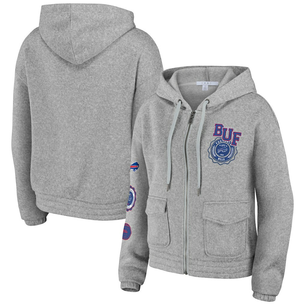 NFL Buffalo Bills WEAR by Erin Andrews Women's Full-Zip Hoodie