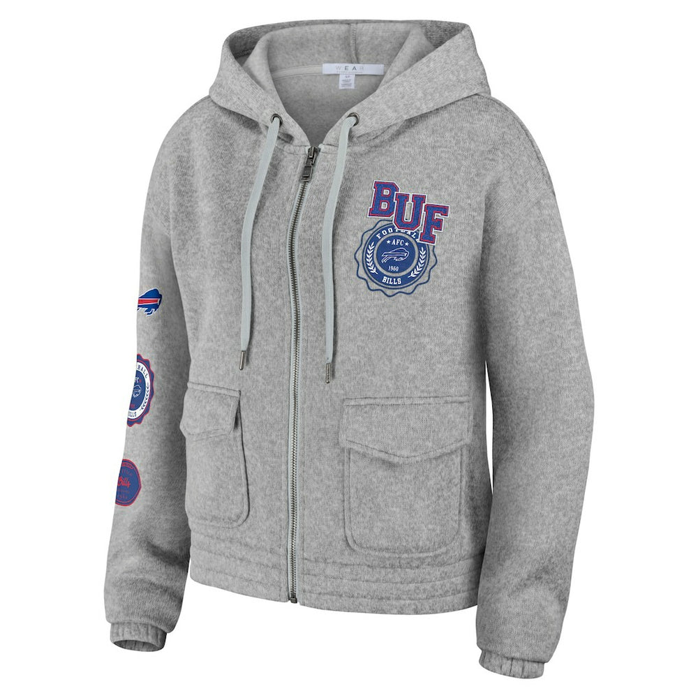 NFL Buffalo Bills WEAR by Erin Andrews Women's Full-Zip Hoodie