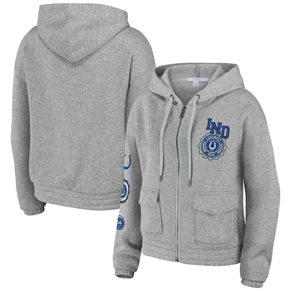 NFL Indianapolis Colts WEAR by Erin Andrews Women's Full-Zip Hoodie