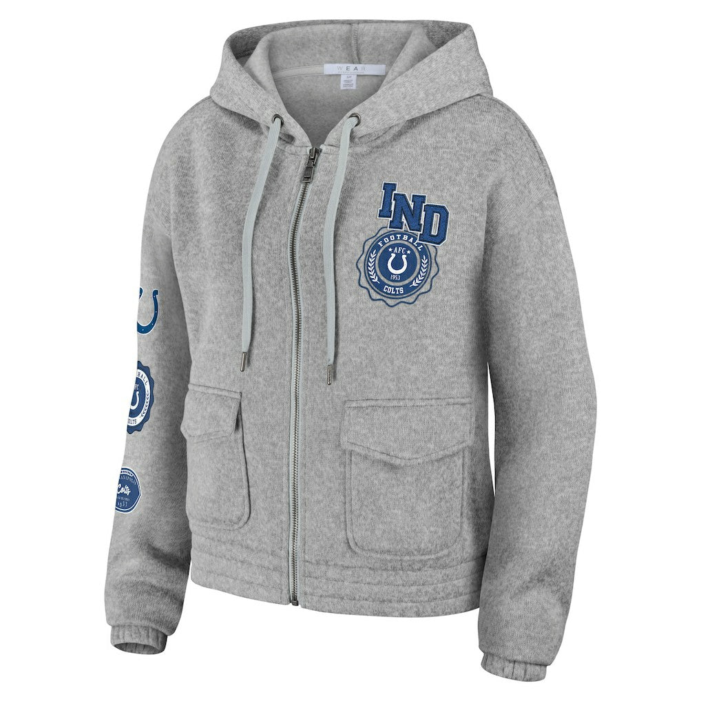 NFL Indianapolis Colts WEAR by Erin Andrews Women's Full-Zip Hoodie