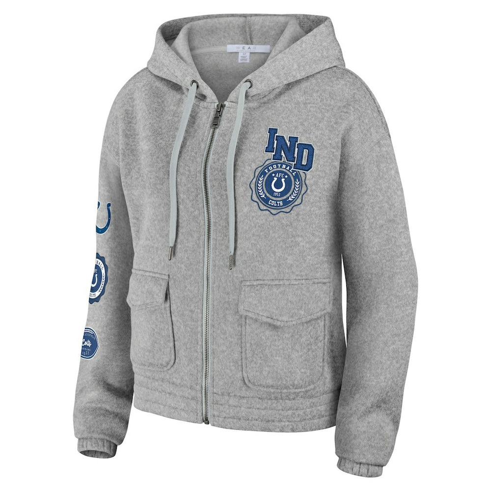 NFL Indianapolis Colts WEAR by Erin Andrews Women's Full-Zip Hoodie