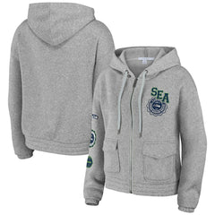 NFL Seattle Seahawks WEAR by Erin Andrews Women's Full-Zip Hoodie