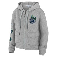 NFL Seattle Seahawks WEAR by Erin Andrews Women's Full-Zip Hoodie