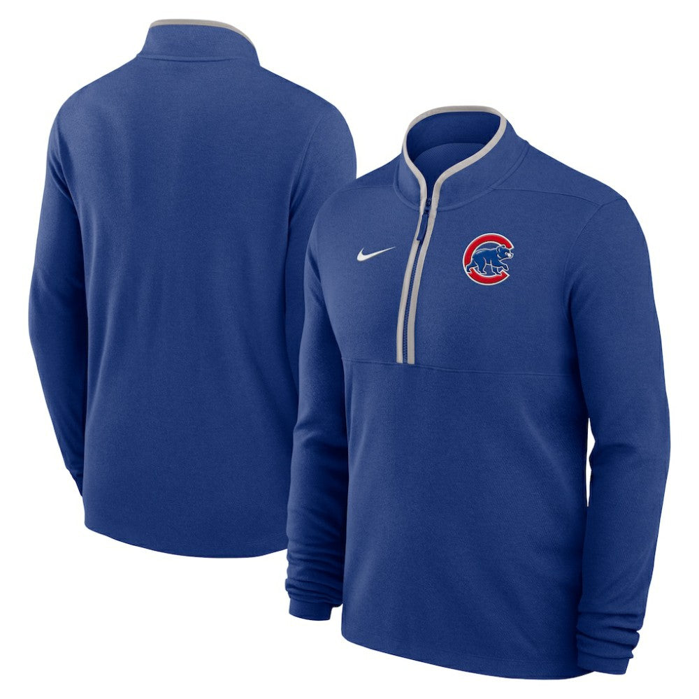 Chicago Cubs Dri-FIT Victory Half-Zip Pullover - Royal | Nike