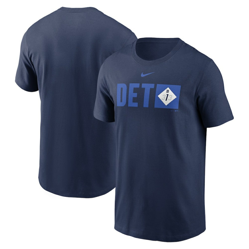 Detroit Tigers City Connect Tricode T-Shirt - Navy | Nike