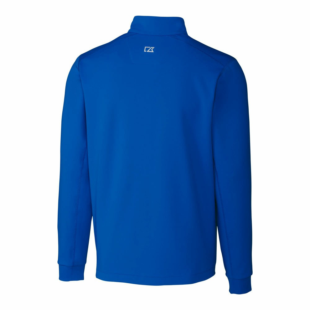 Kansas City Royals Cutter & Buck Traverse Stretch Quarter-Zip Pullover Top - Royal