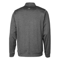 Baltimore Orioles Cutter & Buck Stealth Heathered Quarter-Zip Pullover Top - Gray