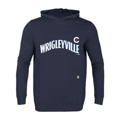 Chicago Cubs Levelwear City Connect Relay Core Logo Pullover Hoodie - Navy
