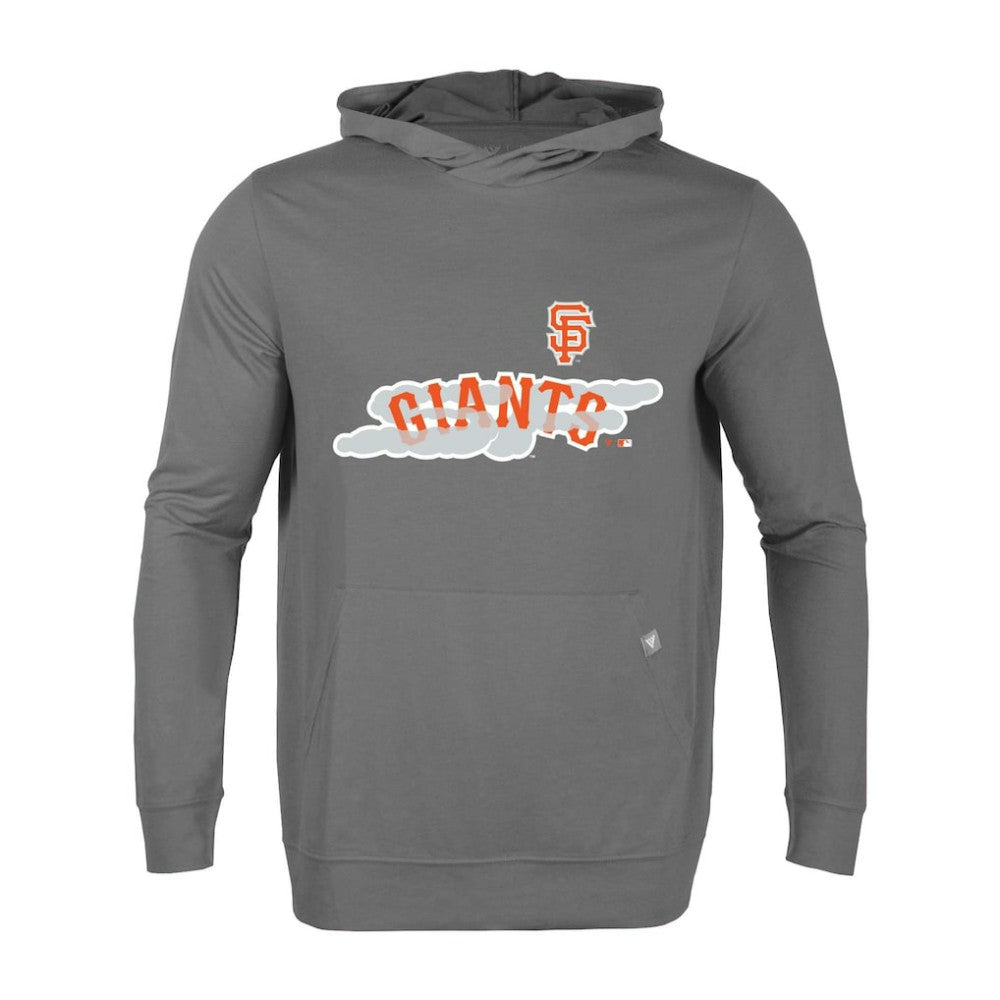 San Francisco Giants Levelwear City Connect Relay Core Logo Pullover Hoodie - Gray