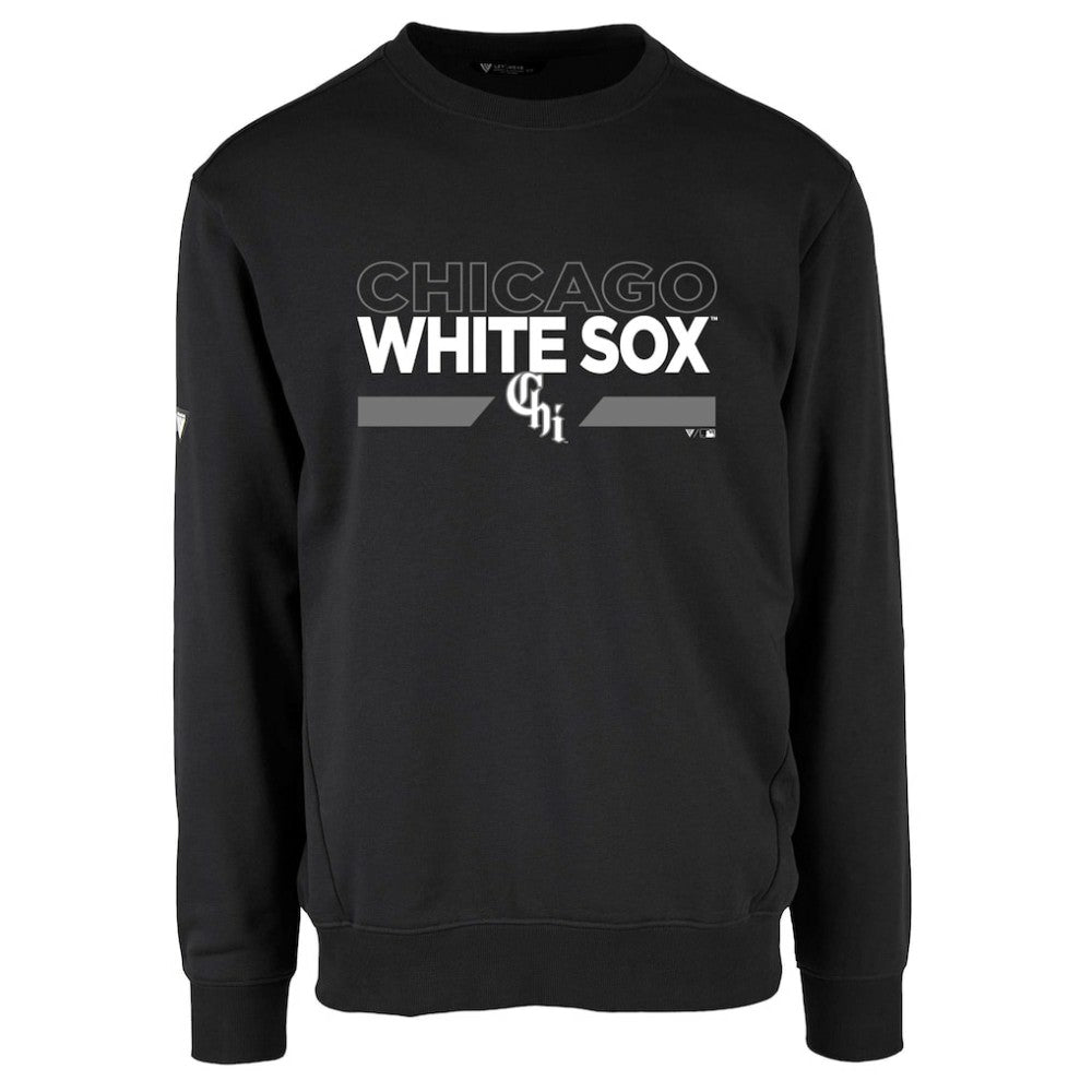 Chicago White Sox Levelwear City Connect Zane No Hitter Pullover Sweatshirt - Black