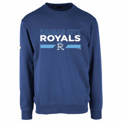 Kansas City Royals Levelwear City Connect Zane No Hitter Pullover Sweatshirt - Royal