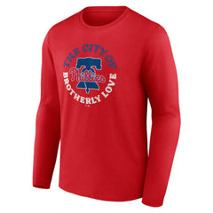 Philadelphia Phillies Hometown Collection The City of Brotherly Love T-Shirt - Red