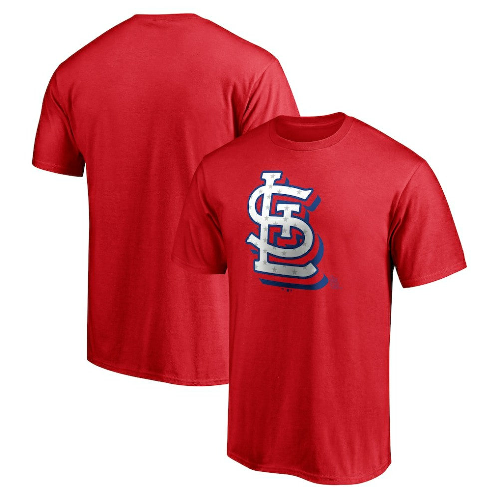 St. Louis Cardinals Red, White & Team T-Shirt - Red