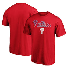 Philadelphia Phillies Team Lockup T-Shirt - Red