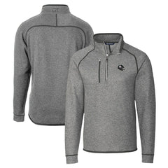 NFL Pittsburgh Steelers Cutter & Buck Helmet Mainsail Sweater-Knit Half-Zip Pullover Jacket
