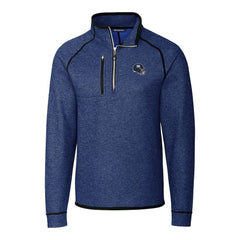 NFL New York Giants Cutter & Buck Helmet Mainsail Sweater-Knit Half-Zip Pullover Jacket