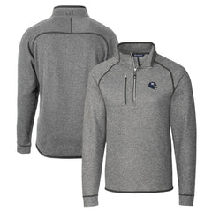 NFL New York Giants Cutter & Buck Helmet Mainsail Sweater-Knit Half-Zip Pullover Jacket
