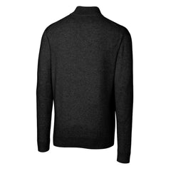 NFL Pittsburgh Steelers Cutter & Buck Helmet Lakemont Tri-Blend Quarter-Zip Pullover Sweater