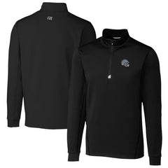 NFL Detroit Lions Cutter & Buck Helmet Traverse Stretch Quarter-Zip Pullover Top