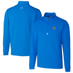 NFL Detroit Lions Cutter & Buck Helmet Traverse Stretch Quarter-Zip Pullover Top