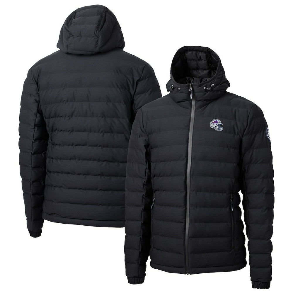 NFL Buffalo Bills Cutter & Buck Helmet Mission Ridge Repreve Eco Insulated Puffer Full-Zip Jacket