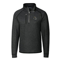 NFL Baltimore Ravens Cutter & Buck Helmet Mainsail Sweater-Knit Half-Zip Pullover Jacket