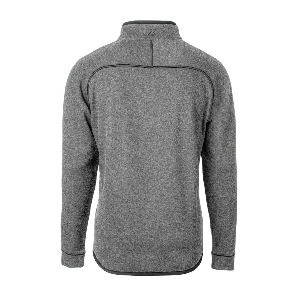 NFL Baltimore Ravens Cutter & Buck Helmet Mainsail Sweater-Knit Half-Zip Pullover Jacket