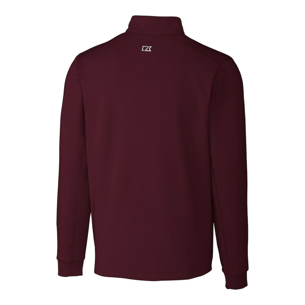 NFL Washington Commanders Cutter & Buck Helmet Traverse Stretch Quarter-Zip Pullover Top