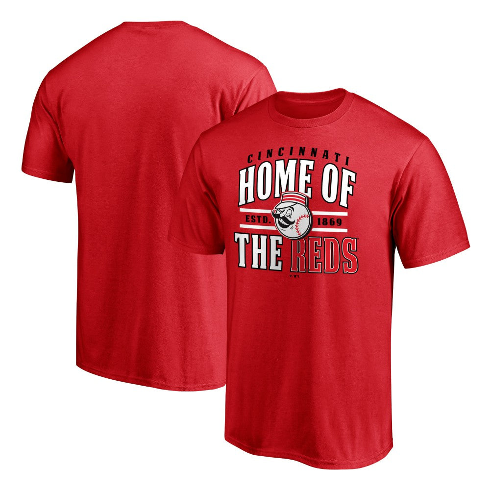 Cincinnati Reds Hometown Collection Home of The Reds T-Shirt - Red