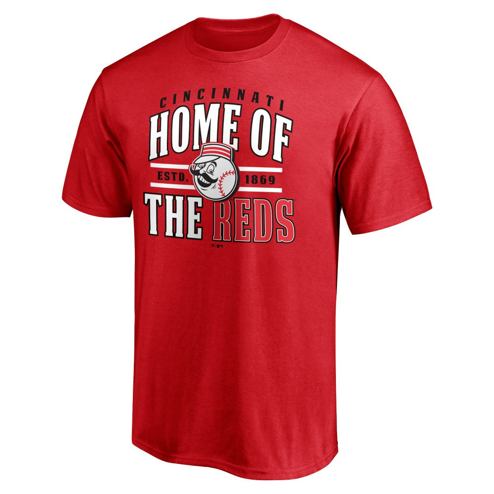 Cincinnati Reds Hometown Collection Home of The Reds T-Shirt - Red