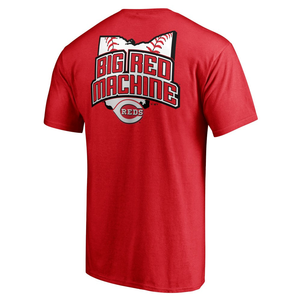 Cincinnati Reds Hometown Collection State Big Red Machine T-Shirt - Red