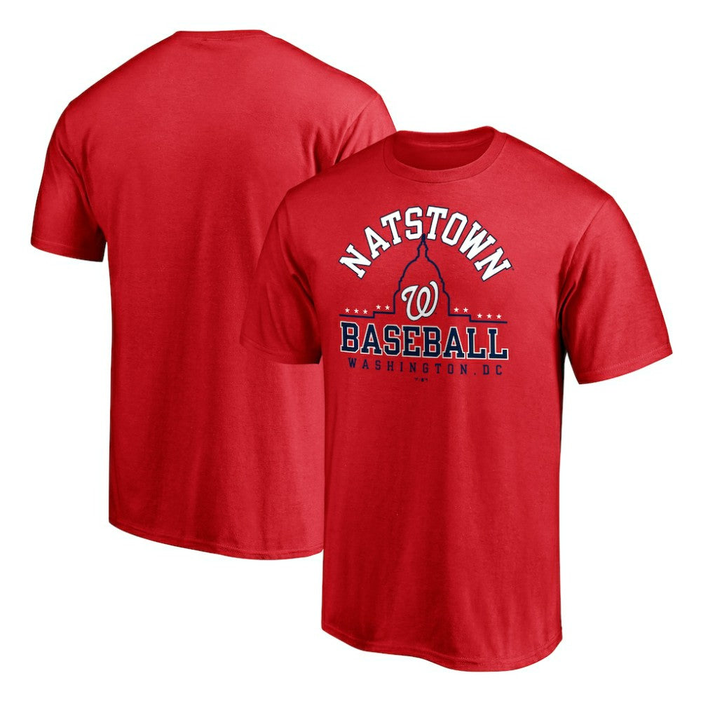 Washington Nationals Hometown Collection Natstown T-Shirt - Red