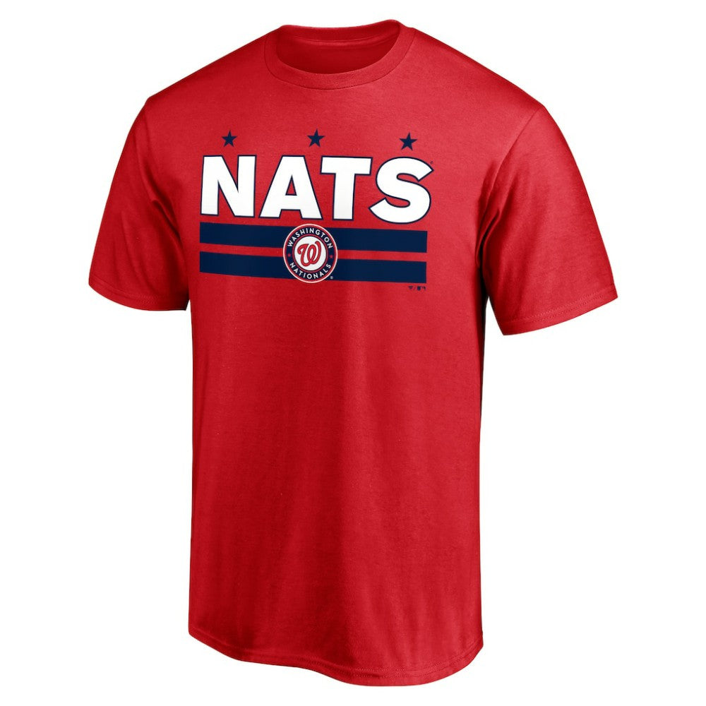 Washington Nationals Hometown Collection Nat Flag T-Shirt - Red
