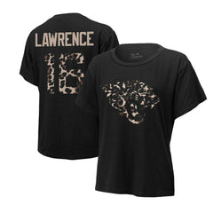 NFL Jacksonville Jaguars Trevor Lawrence  Majestic Threads Women's Leopard Player Name & Number T-Shirt