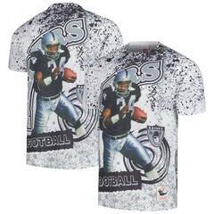NFL Las Vegas Raiders Bo Jackson  Retired Player Name & Number Burst T-Shirt