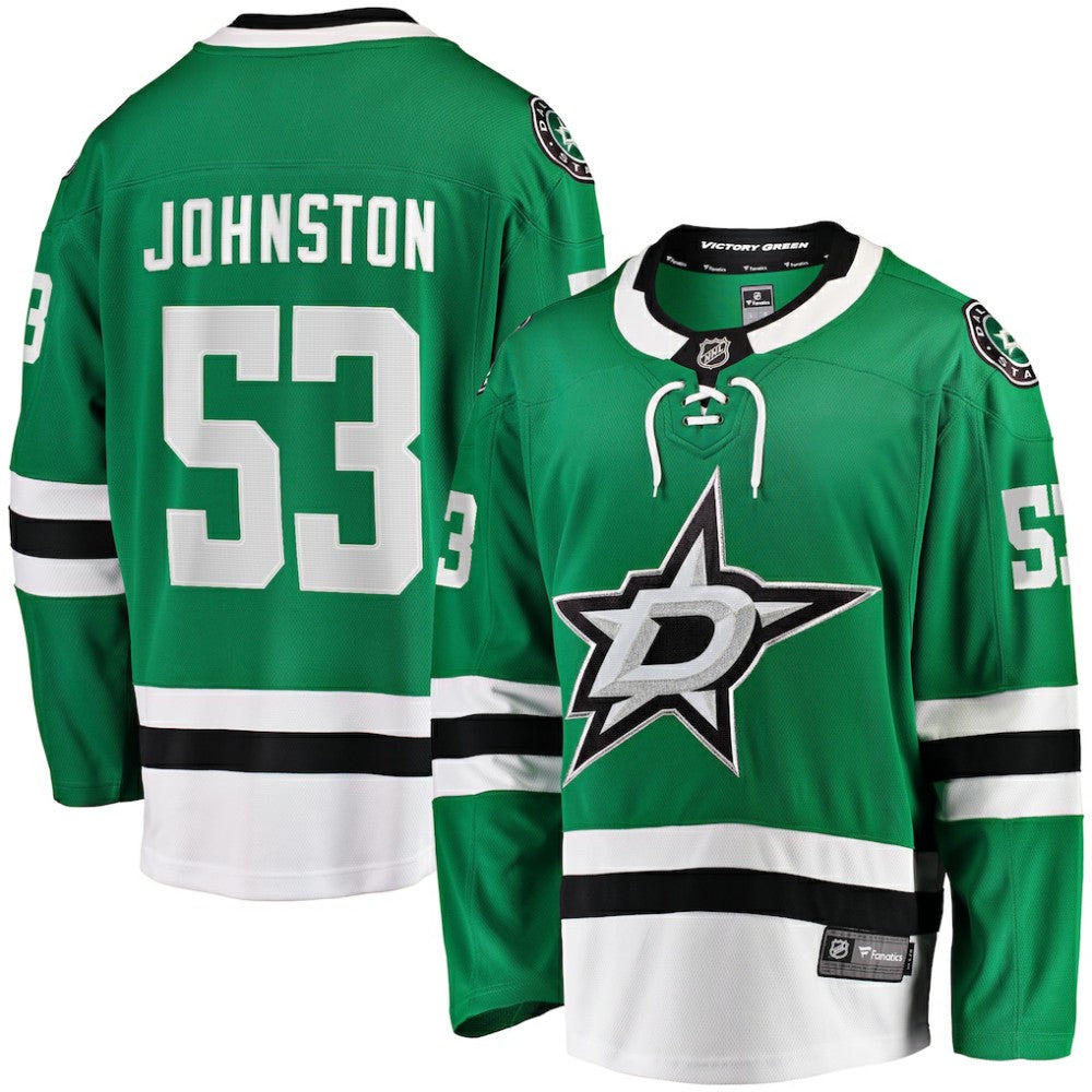 Wyatt Johnston Dallas Stars Fanatics Home Breakaway Player Jersey