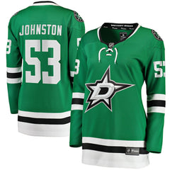 Wyatt Johnston Dallas Stars Fanatics Women's Home Breakaway Player Jersey