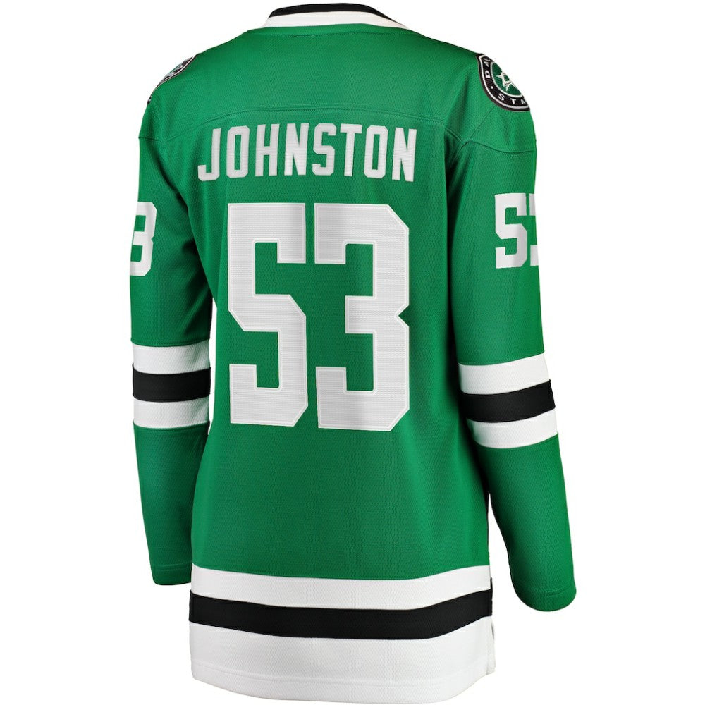 Wyatt Johnston Dallas Stars Fanatics Women's Home Breakaway Player Jersey