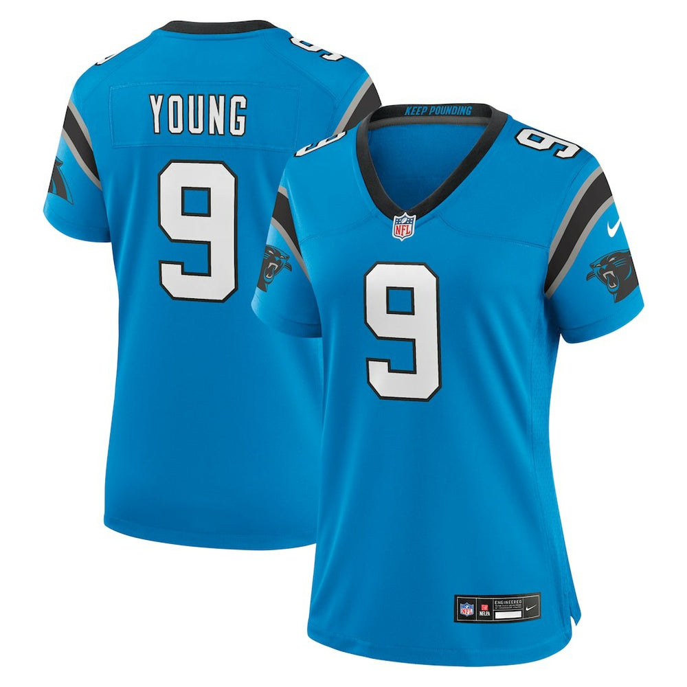 NFL Carolina Panthers Bryce Young  Women's Player Jersey