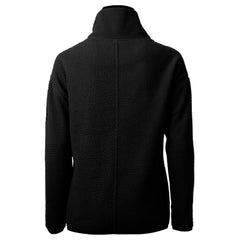 NFL Carolina Panthers Cutter & Buck Women's Helmet Logo Cascade Eco Sherpa Fleece Half-Zip Pullover Jacket