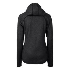 NFL New Orleans Saints Cutter & Buck Women's Helmet Logo Mainsail Sweater-Knit Full-Zip Hoodie