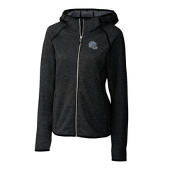 NFL Detroit Lions Cutter & Buck Women's Helmet Logo Mainsail Sweater-Knit Full-Zip Hoodie