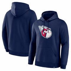 Cleveland Guardians Primary Logo Legacy Hoodie - Navy