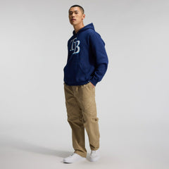 Tampa Bay Rays Primary Logo Legacy Hoodie - Navy