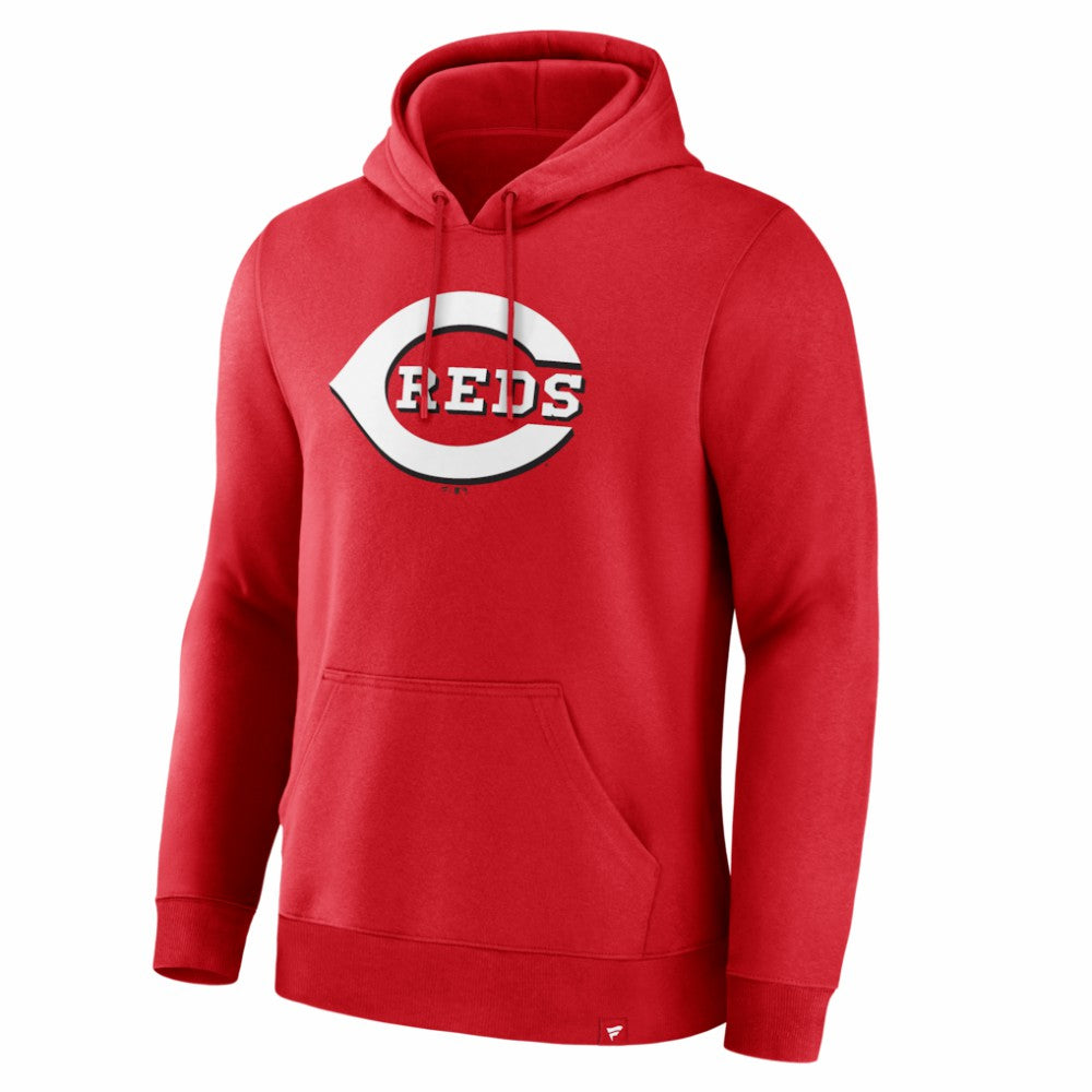 Cincinnati Reds Primary Logo Legacy Hoodie - Red