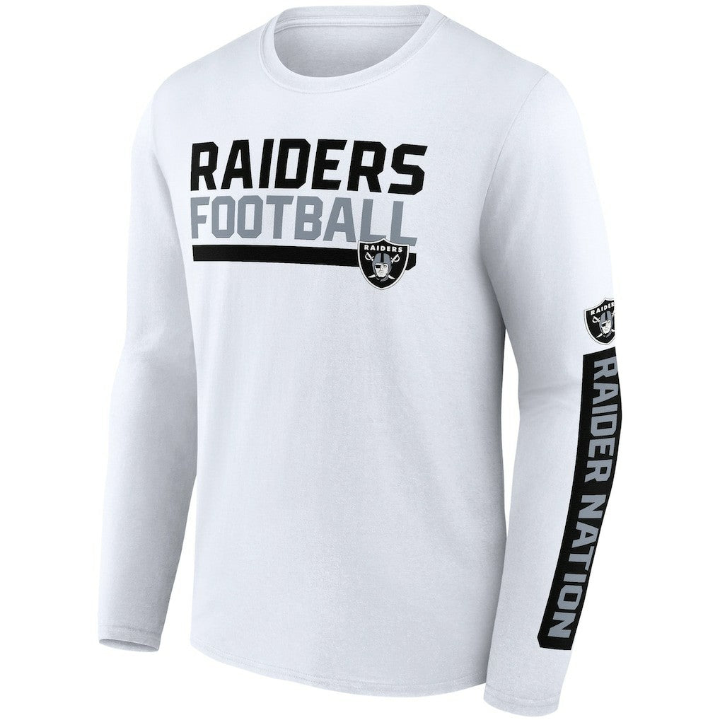 NFL Las Vegas Raiders Two-Pack 2023 Schedule T-Shirt Combo Set